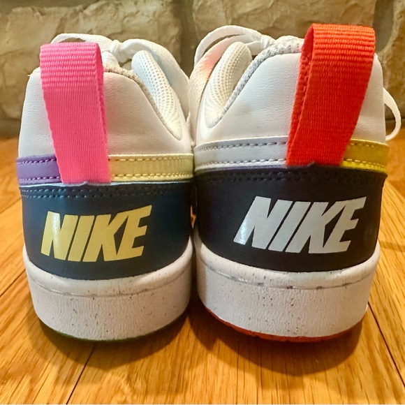 Brand New Youth size 6 Nike Court Borough Recraft Multicolor Low-Top Sneakers - Picture 3 of 11